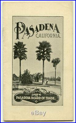 CALIFORNIA PASADENA / Pasadena Los Angeles County Southern California in 1898
