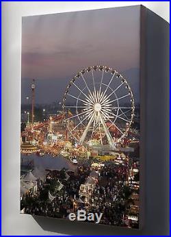 Canvas 16x24 Los Angeles County Fair At Dusk #031715