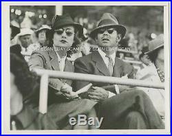Carole Lombard Clark Gable at Los Angeles County Fair Vintage Candid Photo 1936