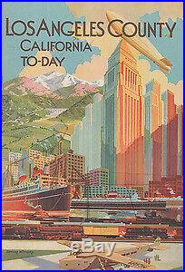 Chamber of Commerce / Los Angeles County California First Edition 1929