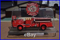 Code 3 Classic Limited Ed. Crown pumper fire Los Angeles County Rare