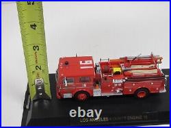 Code 3 Collectibles Los Angeles County Fire Department 1/64 Ward Lafrance Pumper