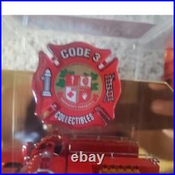 Code 3 Die Cast Emergency Los Angeles Fire Dept Paramedic Squad Truck COA New