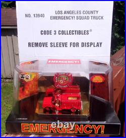 Code 3 EMERGENCY! Los Angeles County Rescue Squad Truck 51 #13940