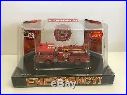 Code 3 Emergency! 51 Los Angeles County Fire Truck 1/64 Die Cast Tv Show Engine