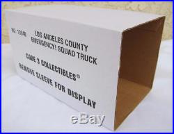 Code 3 Emergency! Los Angeles LA County CA Squad 51 #13940 164 Scale