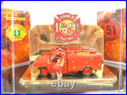 Code 3 Emergency Rescue Squad 51 Los Angeles County 1972 Dodge D30 1/64
