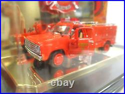 Code 3 Emergency Rescue Squad 51 Randolph Mantooth Signed 1972 Dodge D30 1/64
