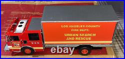 Code 3 Pierce URBAN SEARCH AND RESCUE Los Angeles County Fire Department Kitbash