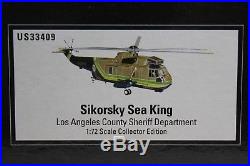 Corgi 172 Scale America's Finest SIKORSKY SEA KING LOS ANGELES COUNTY SHERIFF