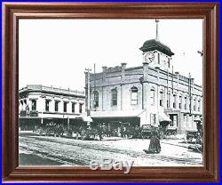 County Court House Los Angeles California Vintage City History Framed Picture