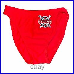 County Of Los Angeles Fire Department Lifeguard Swim Suit Bottoms Size Large