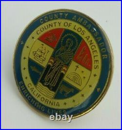 County of Los Angeles California County Ambassador Pin Enriching Lives Old Logo