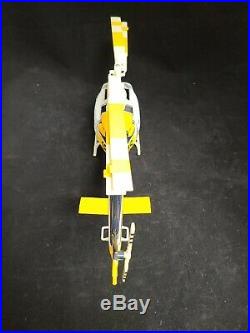 County of Los Angeles Fire Department Bell 412 Helicopter Metal Model Toy RARE