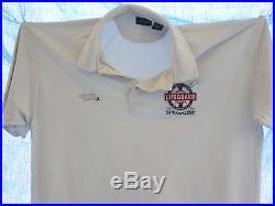 County of Los Angeles Fire Department Lifeguard Specialist Izod Polo Shirt Large