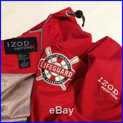 County of Los Angeles Fire Dept Official Ocean Lifeguard Hooded Jacket XL NEW