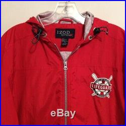 County of Los Angeles LA Fire Department Official Ocean Lifeguard Hooded Jacket
