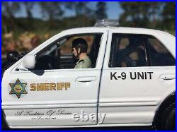 Custom 1/24 scale Los Angeles County Sheriffs Office K9 Ford Crown Vic model