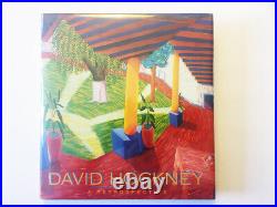 David Hockney A Retrospective Vintage Art Book
