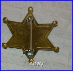 Deputy Sheriff 1930s Obsolete Los Angeles County Entenmann Badge Rare Police