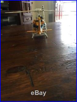 Diecast la Los Angeles county fire department bell 412 helicopter