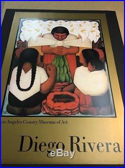 Diego Rivera Los Angeles County Museum Of Art Exhibition Poster / Flower Day