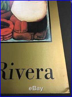 Diego Rivera Los Angeles County Museum Of Art Exhibition Poster / Flower Day