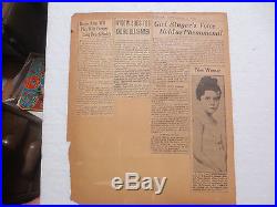 EDDIE PEABODY BANJO KING SIGNED 1936 LOS ANGELES COUNTY FAIR PROGRAM WithTICKET