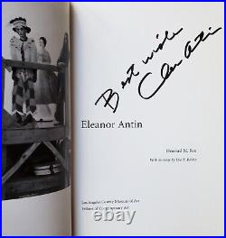 ELEANOR ANTIN Rare HAND SIGNED Los Angeles County Museum FEMINISM Performance