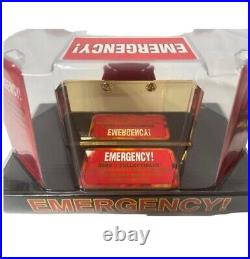 EMERGANCY! CODE 3 164 LA County Los Angeles firehall & 4 model fire trucks