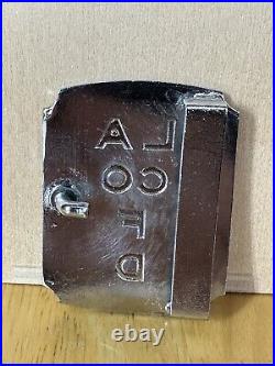 Emergency Squad 51 tv show Gage, Desoto Vintage LA County Fire Dept Belt Buckle