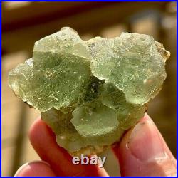 Fluorite Crystals Felix Mine. Azusa, Los Angeles County, California