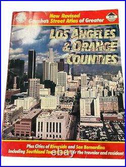 Gousha's Street Atlas of Greater Los Angeles and Orange County 1990-1991 Mitock