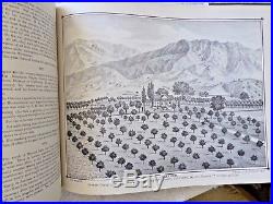 HISTORY OF LOS ANGELES COUNTY CAL THOMPSON & WEST 1880 REPRO 1959 With MAP