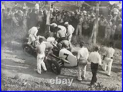 Historic Original Race Car DEATH Crash Photos, RED CLARK Ascot Speedway 1935