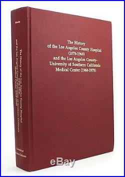 History of the Los Angeles County Hospital Antique Vtg Photo California Medical