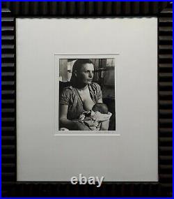 Horace Bristol -Portrait of Migrant Mother Breastfeeding-1937 Silver Gelatin