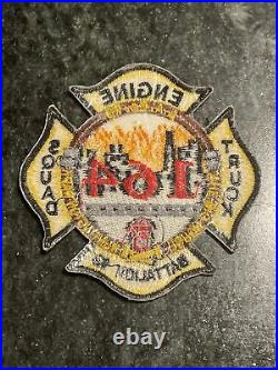 Huntington Park Los Angeles County CA 164 Rescue Fire Dept Patch Iron On 3 Rare