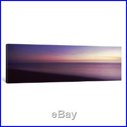 ICanvas Ocean at sunset, Los Angeles County, California, USA by Panoramic Images