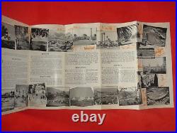 JE721 RARE Vintage 1940's Travel Brochure of Los Angeles County California