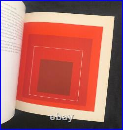 Josef Albers White Line Squares RARE 1966 LACMA Exhibition Catalogue Artist Book