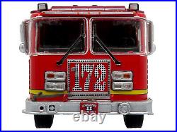 KME Predator Fire Engine #172 LA County Fire Department 1/64 Diecast Model Red 5