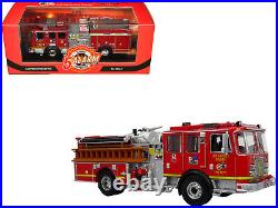 KME Predator Fire Engine #8 LA County Fire Department 1/64 Diecast Model Red 5
