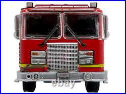 KME Predator Fire Engine LA County Fire Department 1/64 Diecast Model Red 5