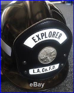 LACoFD LOS ANGELES COUNTY FIRE DEPARTMENT NEW EXPLORER HELMET