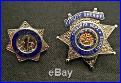 LASD LA CO Deputy Sheriff Los Angeles County Sheriff's Pin Santa Clara Sunnyvale