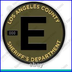 LASD Los Angeles County Sheriff's Department / SEB 3-piece Challenge Coin Set