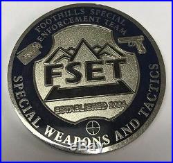 LA County FSET Foothills Special Enforcement SWAT Special Operations Division
