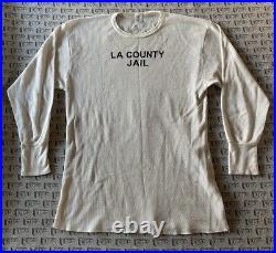 LA County Jail Thermal Size XXL 2XL Very RARE FREE SHIPPING Prison Authentic