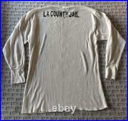 LA County Jail Thermal Size XXL 2XL Very RARE FREE SHIPPING Prison Authentic